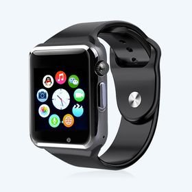 Smart Watch GT08 with SIM slot, camera, pedometer, step motion and many other features-Black