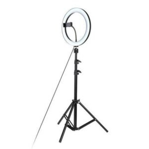 26cm Dimmable Cold Warm LED Studio Camera Ring Light Photo Phone Video Light Lamp for TikTok,Youtube, Selfie+Tripod Stand - Image 5