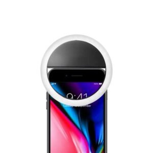 LED Selfie Ring Light - Black - Image 2
