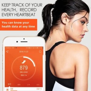 Fitness Tracker F10+ Smart Watch, IP67 Waterproof Activity Tracker - Black & Green - Image 5