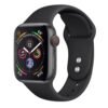 Apple Watch 38mm/ 40mm Silicone Strap - Matte Black