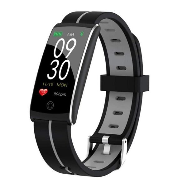 Fitness Tracker F10+ Smart Watch, IP67 Waterproof Activity Tracker - Black/Grey