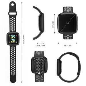 Smart Watch Heart Rate Monitor Tracker Fitness Sports Watch F15/ Y6 - Image 2