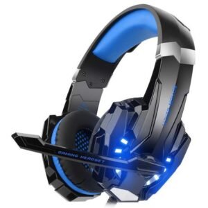Kotion G9000 Gaming Headphones with Mic - Blue