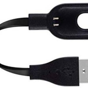 M4 Smart Band Fitness Charger- Pack of 1 0.02 m Micro USB Cable  (Compatible with Mi 4 smart band, Black, One Cable)
