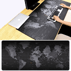 World Map Anti-Slip Extended Mouse Pad