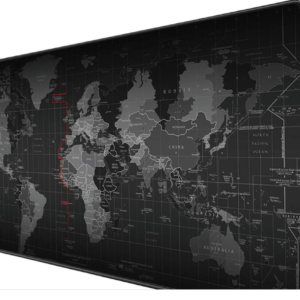World Map Anti-Slip Extended Mouse Pad - Image 2