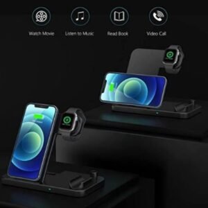4-in-1 Wireless Fast Charger (compatible with iPhone and Android) - Image 4