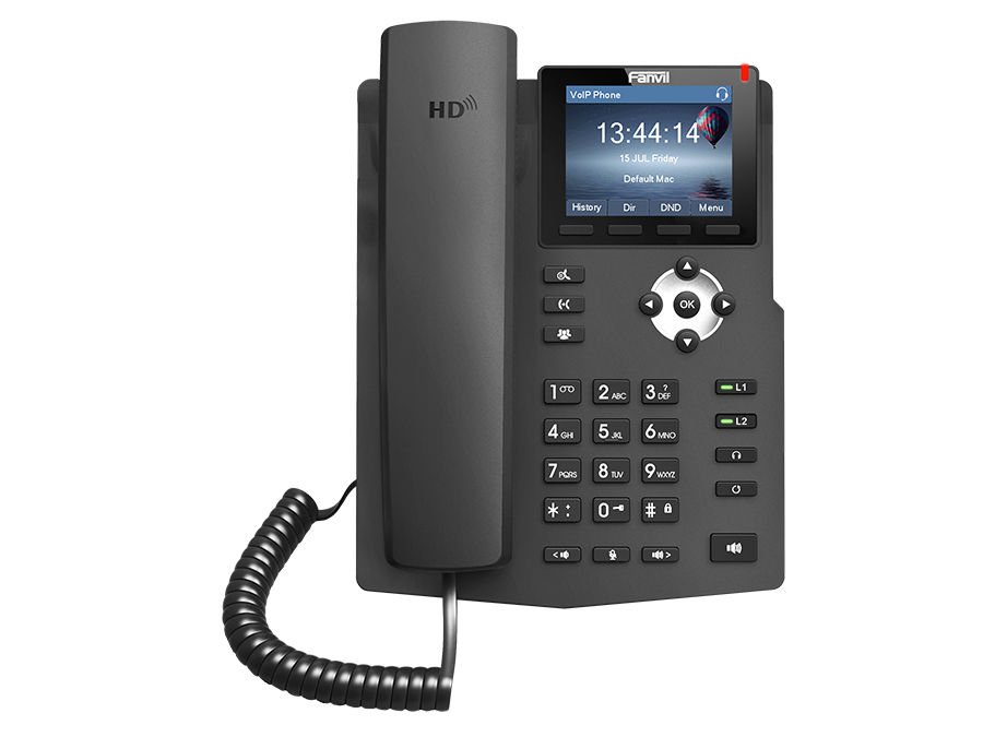 Fanvil 4SIP Colour Screen PoE VoIP Phone | X3SP Pro