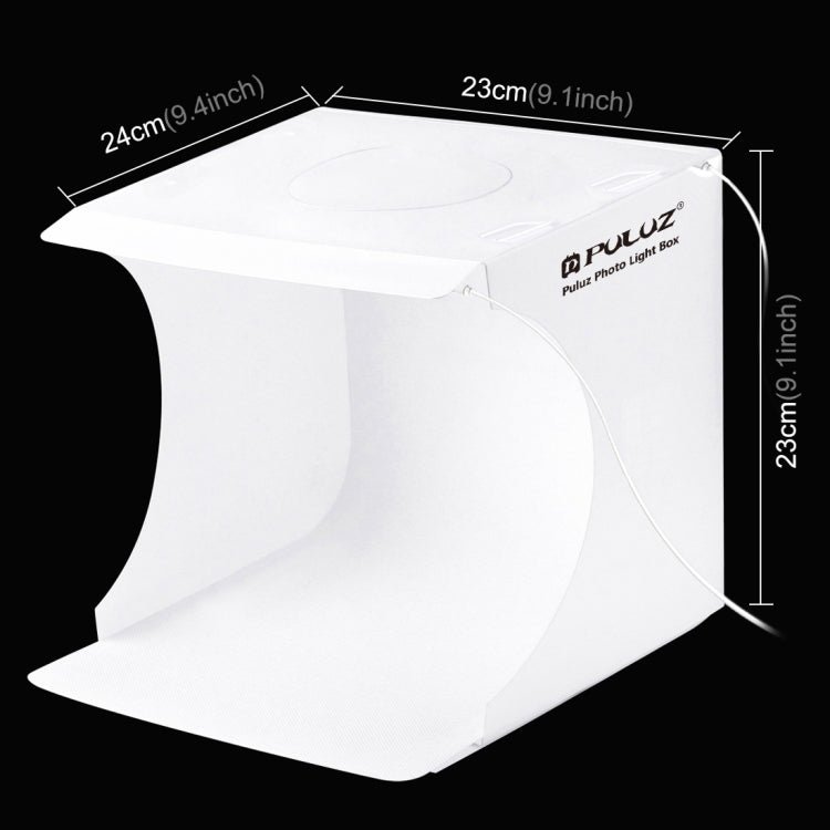 PULUZ PU5022 fat cow 2 LED lights highlight portable studio set small Photo Props photographic equipment - Image 2
