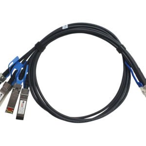 Linkbasic Breakout Copper Cable 1m 1 QSFP28 to 4 SFP28 Uplink Cable