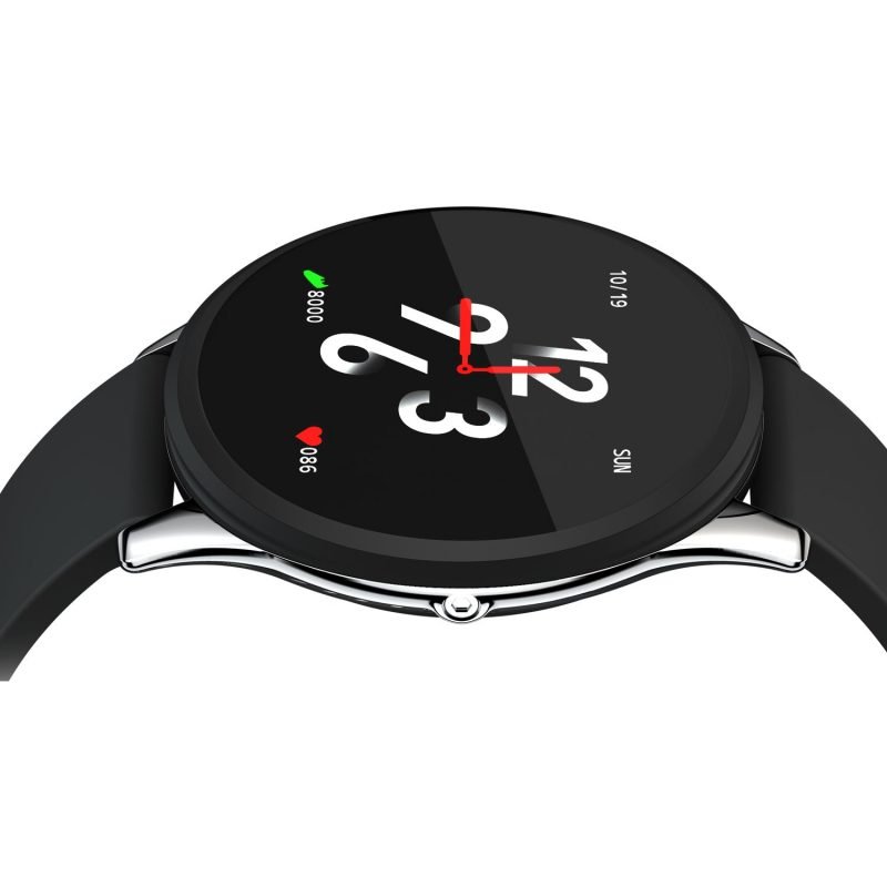 Polaroid PA58 Fitness Watch with Single Touch Smartwatch - Black