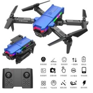 F190 DRONE WITH 4K DUAL CAMERA F/2.15 100° FOV LED NIGHT FLIGHT FOLDABLE MINI DRONE - Image 3