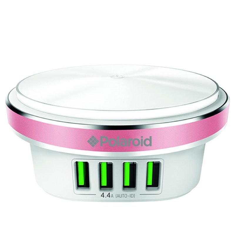 4 Port USB Charger with LED Light