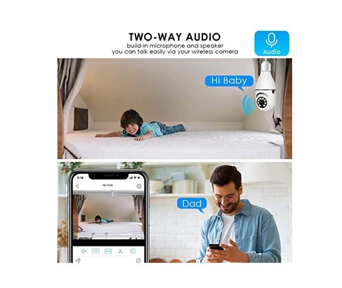 Polartec 360 Home Security Camera with smart App - Image 4