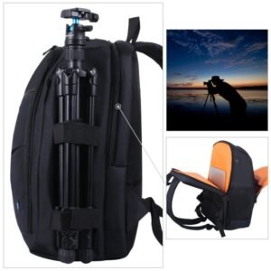 Puluz Outdoor Portable Waterproof Scratch-proof Dual Shoulders Backpack Camera Bag PULUZ-PU5011 - Image 3