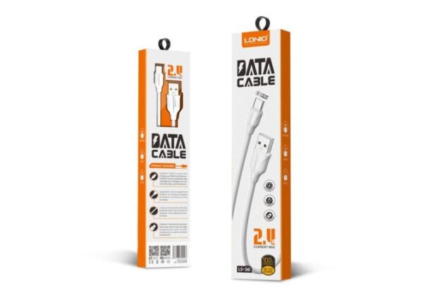 LDNIO LS362 iPhone Cable 2.4A 2M