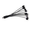 Universal 10 in 1 Multi USB Cable Car Charger for Mobile Phone