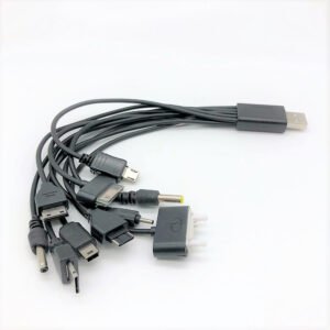 Universal 10 in 1 Multi USB Cable Car Charger for Mobile Phone - Image 2