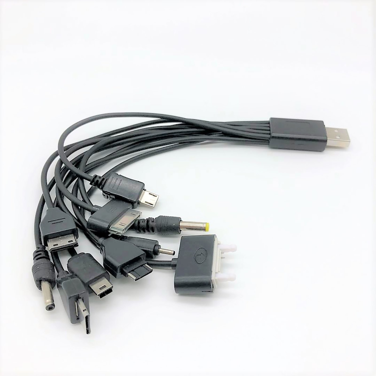 Universal 10 in 1 Multi USB Cable Car Charger for Mobile Phone - Image 2