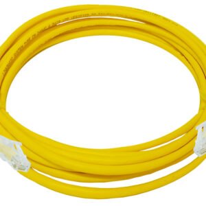 Linkbasic 5 Metre UTP Cat6 Flylead Yellow