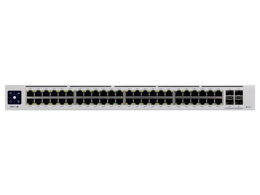 Ubiquiti UniFi Switch Pro 48 Port 40PoE+ 8PoE++ 600W 4SFP+