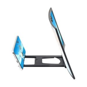 L6 12 Inch Curved Phone Screen Magnifier HD Amplifier with Phone Stand - Image 4