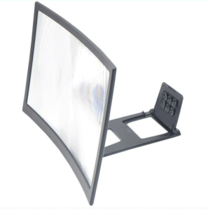 L6 12 Inch Curved Phone Screen Magnifier HD Amplifier with Phone Stand - Image 2