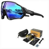 KAPVOE MTB Cycling Sunglasses With Multiple Interchangeable Lenses