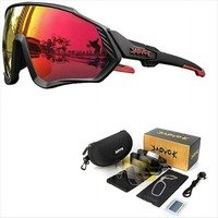KAPVOE MTB Cycling Sunglasses With Multiple Interchangeable Lenses