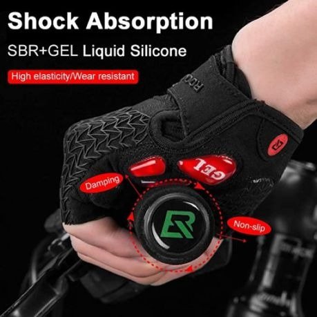 Rockbros MTB Half Finger Cycling Gloves