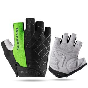Rockbros Unisex MTB Shockproof Half Finger Cycling Gloves - Image 2