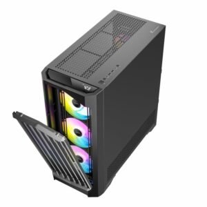 Antec Performance FT1 E-ATX |ATX |M-ATX | ITX ARGB Full-Tower Gaming Chassis - Black - Image 17