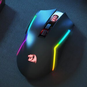 REDRAGON Trident Pro 8000DPI RGB Gaming Mouse - Black - Image 6