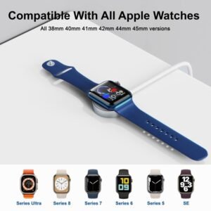 Phone Planet 2 IN 1 (PP-WC03) Wireless Watch Charger With USB A & C Port - Image 3