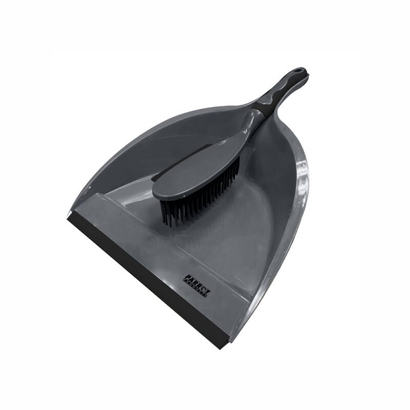 Janitorial Rubber Dustpan and Brush