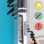Whiteboard Marker (Bullet Tip - Carded - Black)