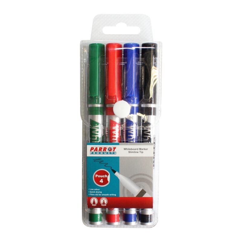 Whiteboard Marker (Slimline Tip - Pouch 4)