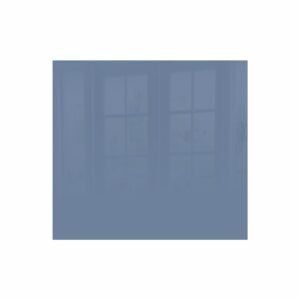Decorative Glass Wall Tile (598 X 650 X 6mm) Pigeon Blue
