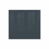 Decorative Glass Wall Tile (598 X 650 X 6mm) Grey Blue