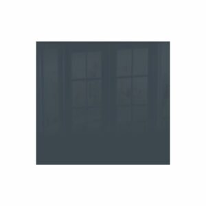 Decorative Glass Wall Tile (598 X 650 X 6mm) Grey Blue