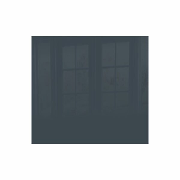 Decorative Glass Wall Tile (598 X 650 X 6mm) Grey Blue