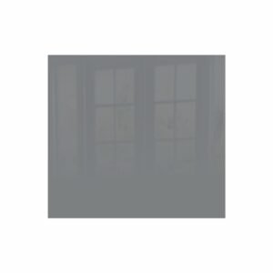 Decorative Glass Wall Tile (598 X 650 X 6mm) Metallic Silver