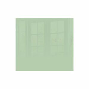 Decorative Glass Wall Tile (598 X 650 X 6mm) Pastel Green