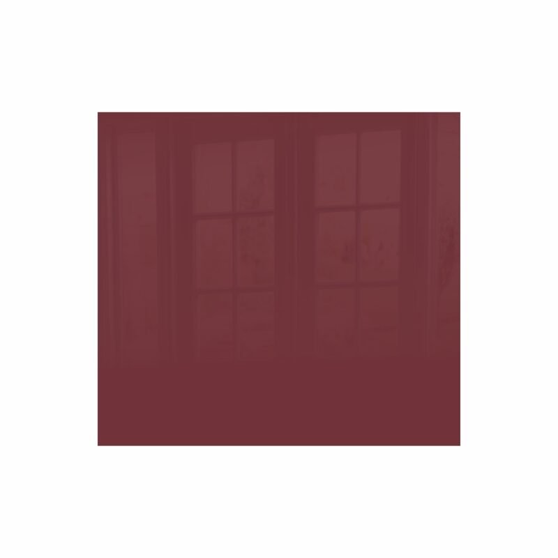 Decorative Glass Wall Tile (598 x 650 x 6mm) Purple Red