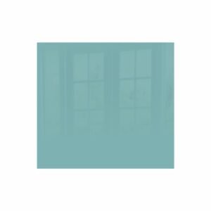 Decorative Glass Wall Tile (598 X 650 X 6mm) Pastel Turquoise