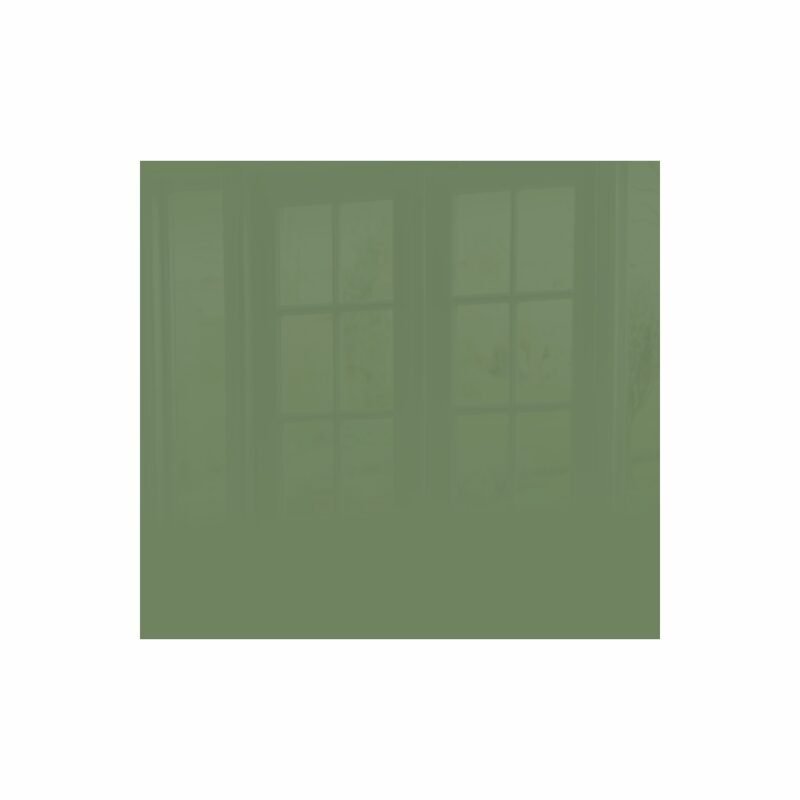 Decorative Glass Wall Tile (598 X 650 X 6mm) Reseda Green
