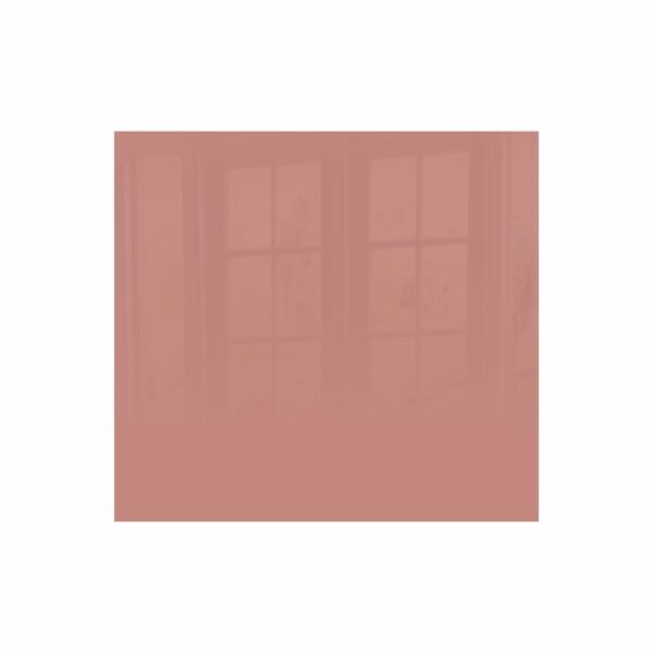 Decorative Glass Wall Tile (598 X 650 X 6mm) Rose Gold