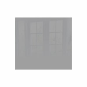 Decorative Glass Wall Tile (598 x 650 x 6mm) Signal Grey