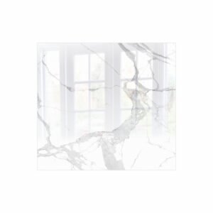Decorative Glass Wall Tile (598 X 650 X 6mm) Marble